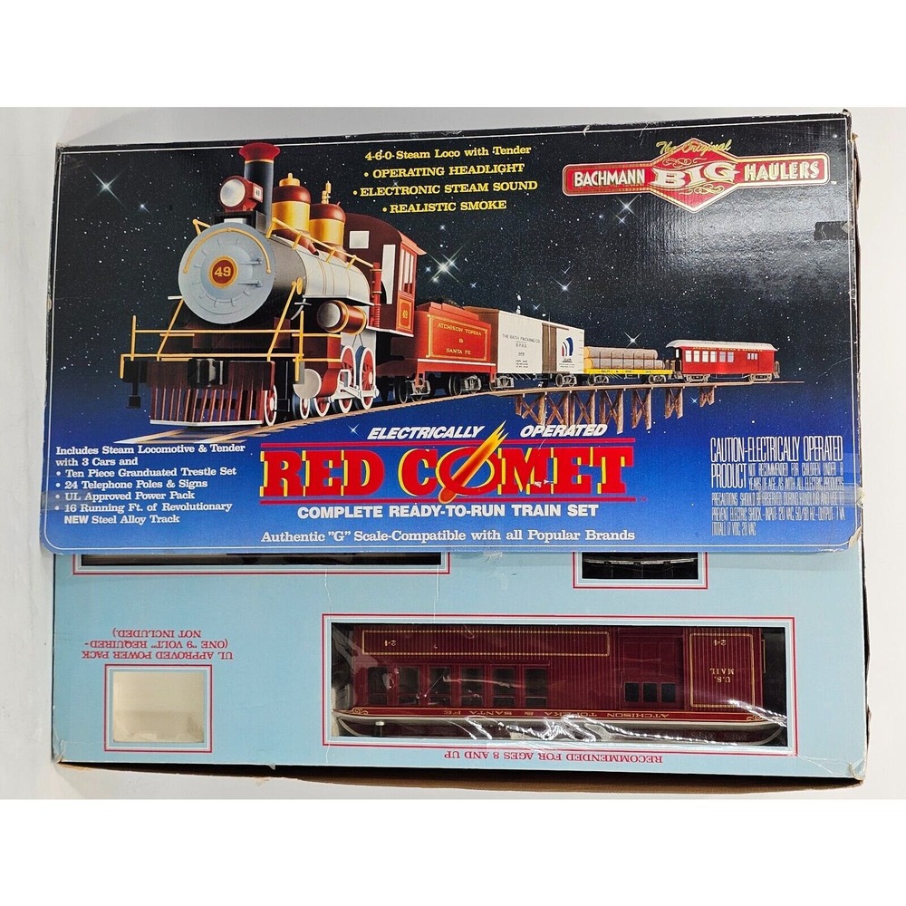 Bachmann Big Hauler Red Comet 90012 Train Set Missing Power Supply
